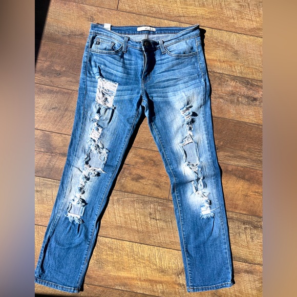 KanCan Denim - Kancan Ankle Skinny Distressed jean